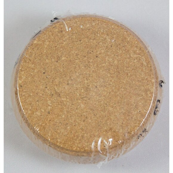 IKEA 365+ (2) Cork Coaster Catch All 3.5" Coffee Mug Holder #2152 NEW - Picture 2 of 4